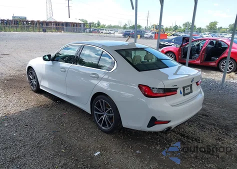 2020 BMW 330I xDrive из США, поврежденный, VIN 3MW5R7J02L8B03933